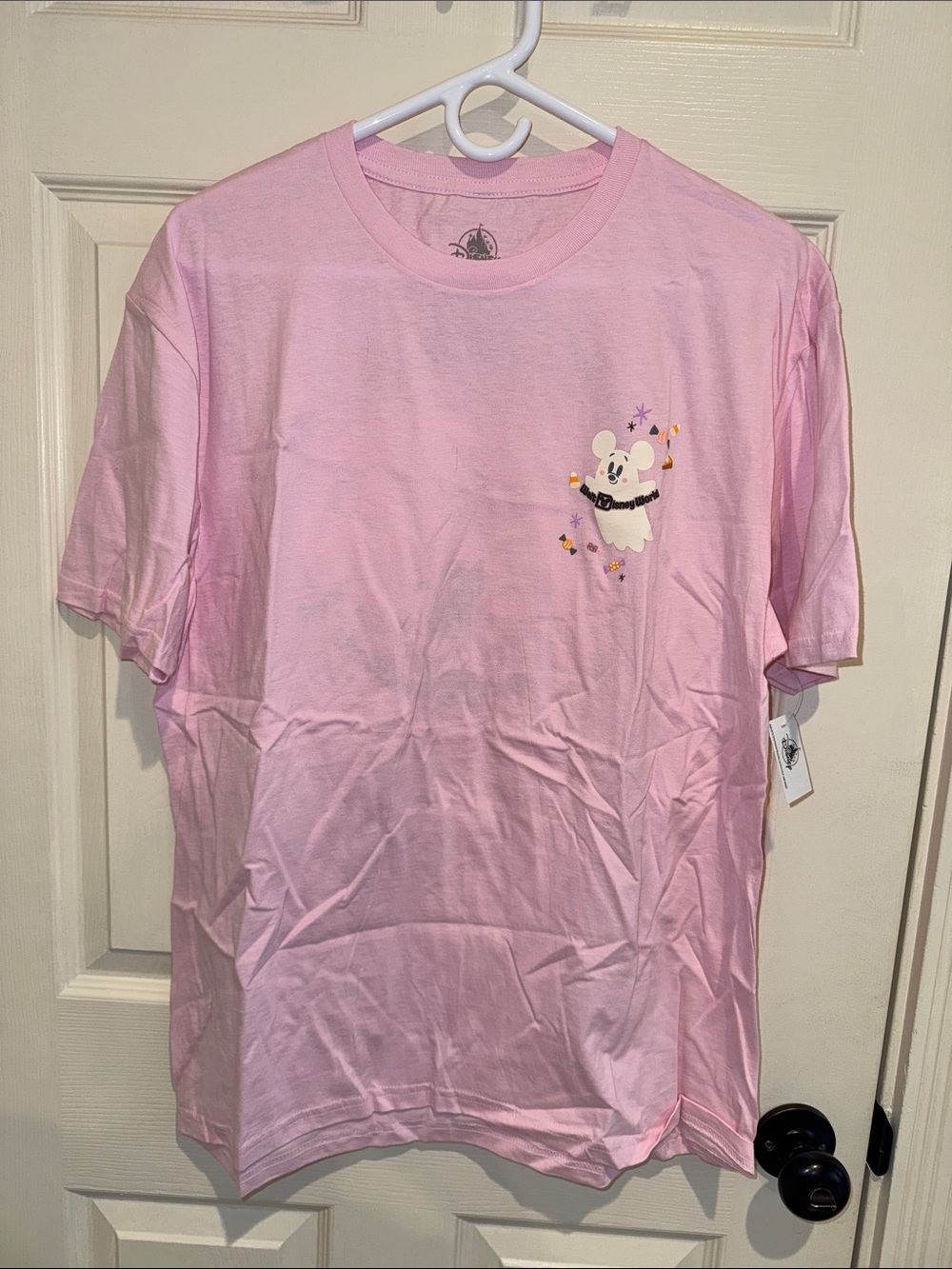 WALT DISNEY WORLD FA-BOO-LOUS MICKEY &MINNIE GHOST T SHIRT